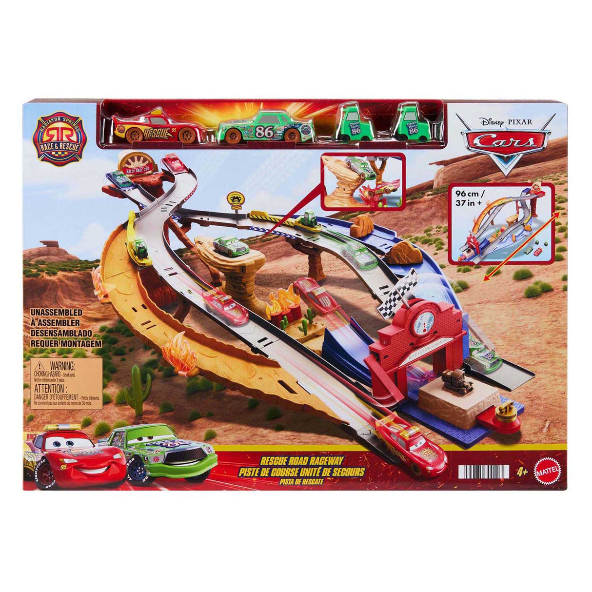 Disney pixar cars disney en pixar cars reddingsweg racebaan