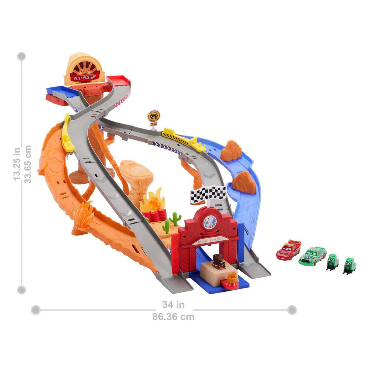 Disney pixar cars disney en pixar cars reddingsweg racebaan