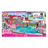 Barbie droomzwembad - speelset met glijbaan en bubbelbad en meer dan 20 accessoires