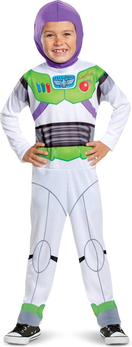 Disguise disney - toy story 4, buzz classic , maat m (7-8 jaar), jongens
