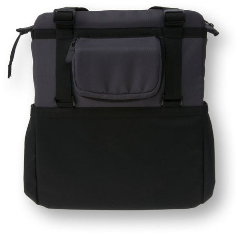 Basil Shopper XL - sportieve en trendy fietstas voor boodschappen en strand, zwart antraciet, 20L