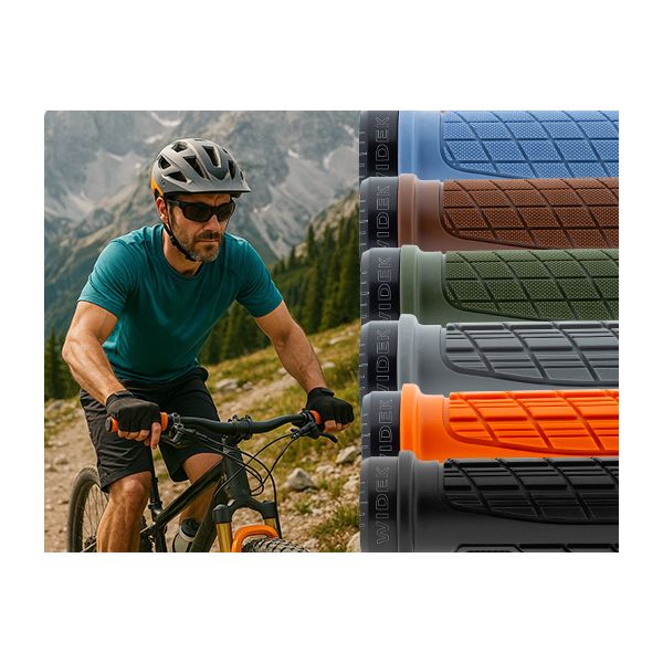 Widek handvatset the rock alu lock-ring zwart zwart