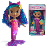 Gabby's poppenhuis gabby’s poppenhuis de film –zeemeermin pop met licht en geluid