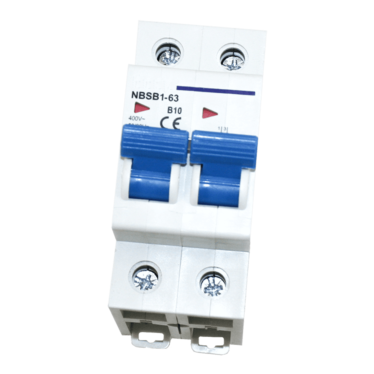 Dubbelpolige zekeringautomaat b10a