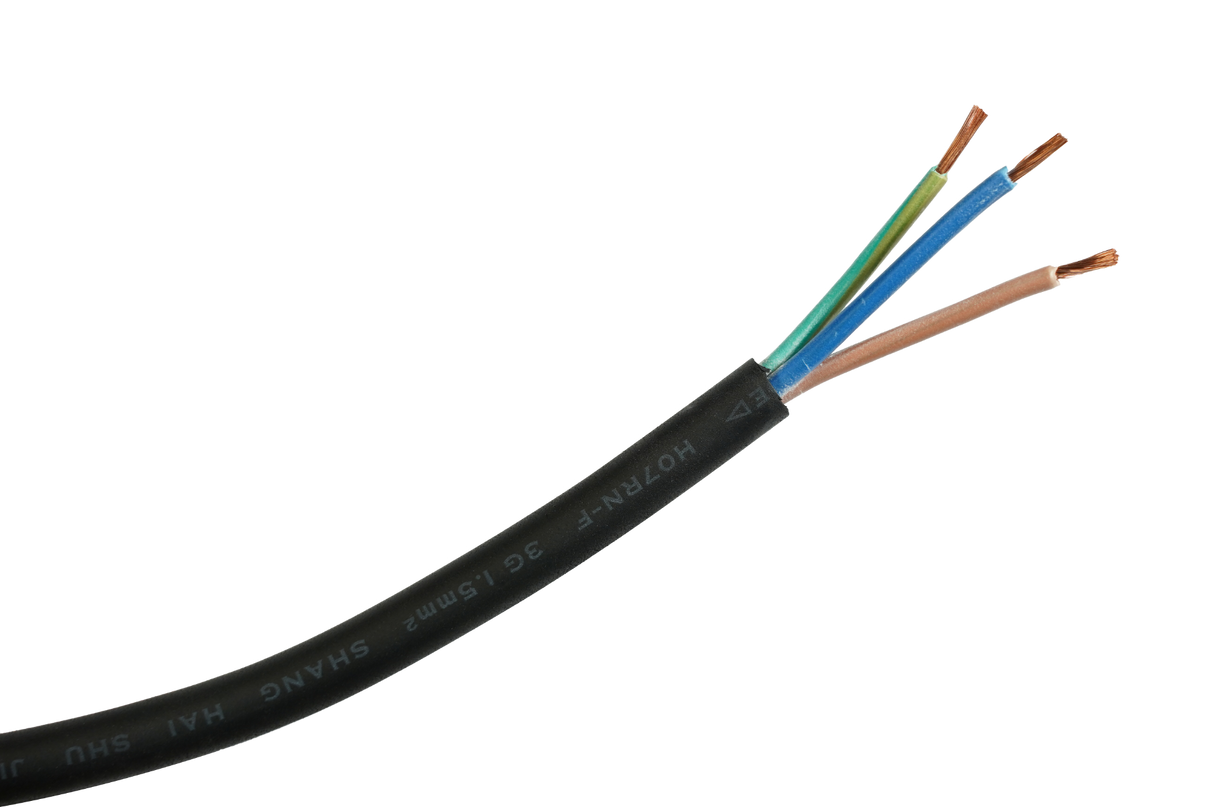 Neopreenkabel 3x 1.5mm²