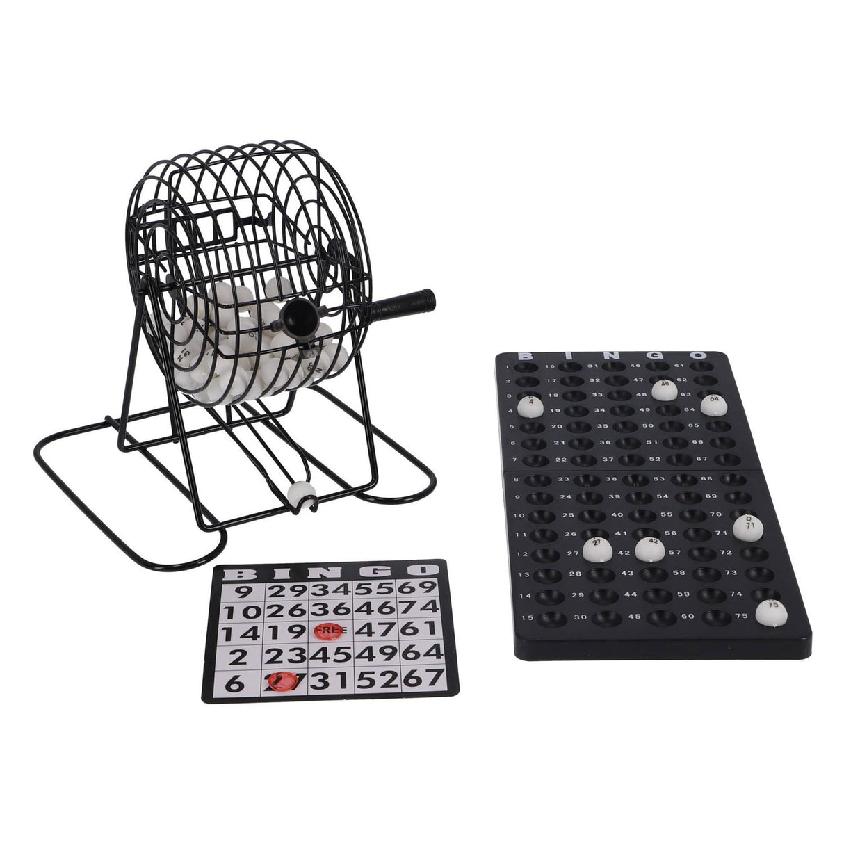 Oball bingomolen metaal retro 75 ballen
