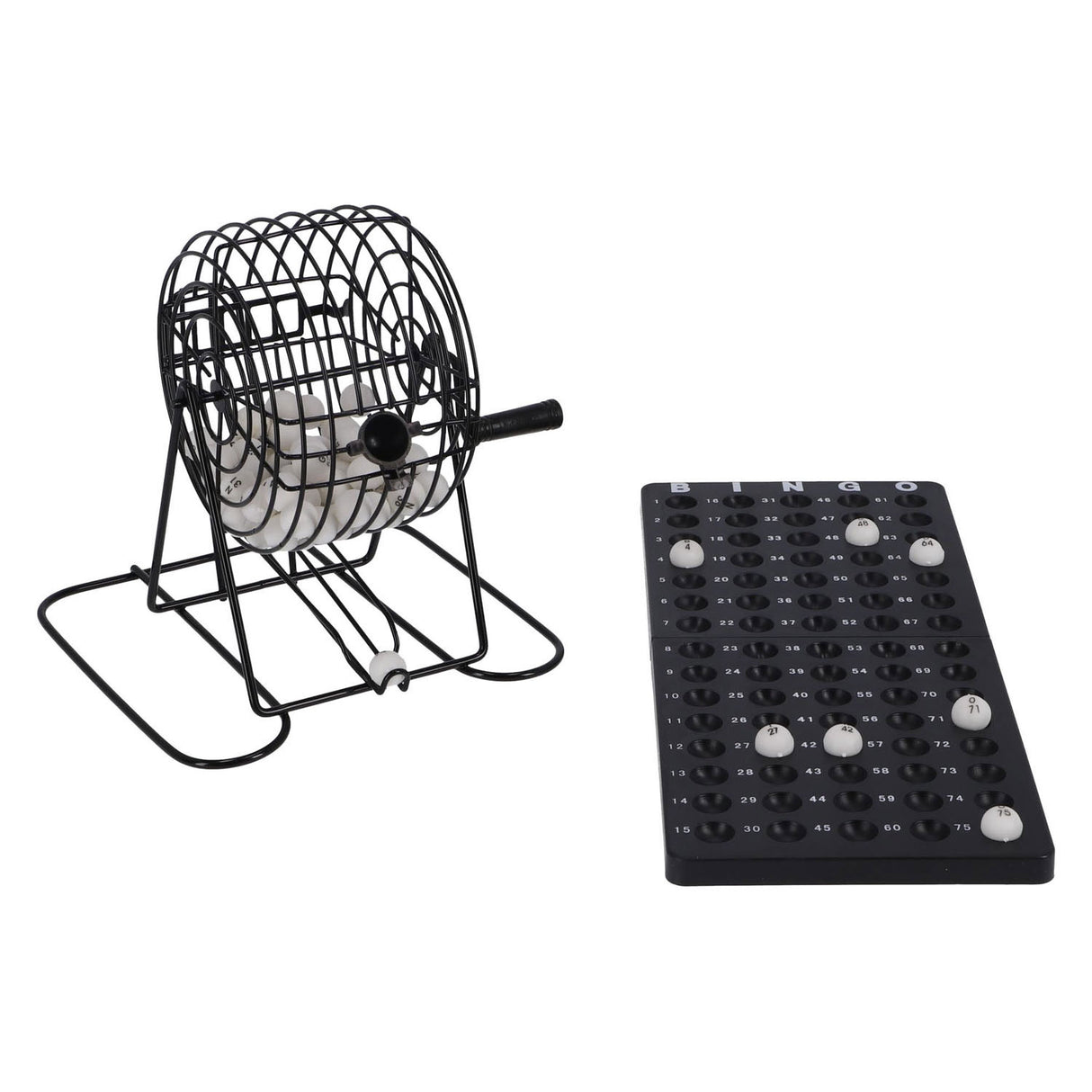Oball bingomolen metaal retro 75 ballen