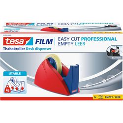 Tapedispenser tesa easy cut rood