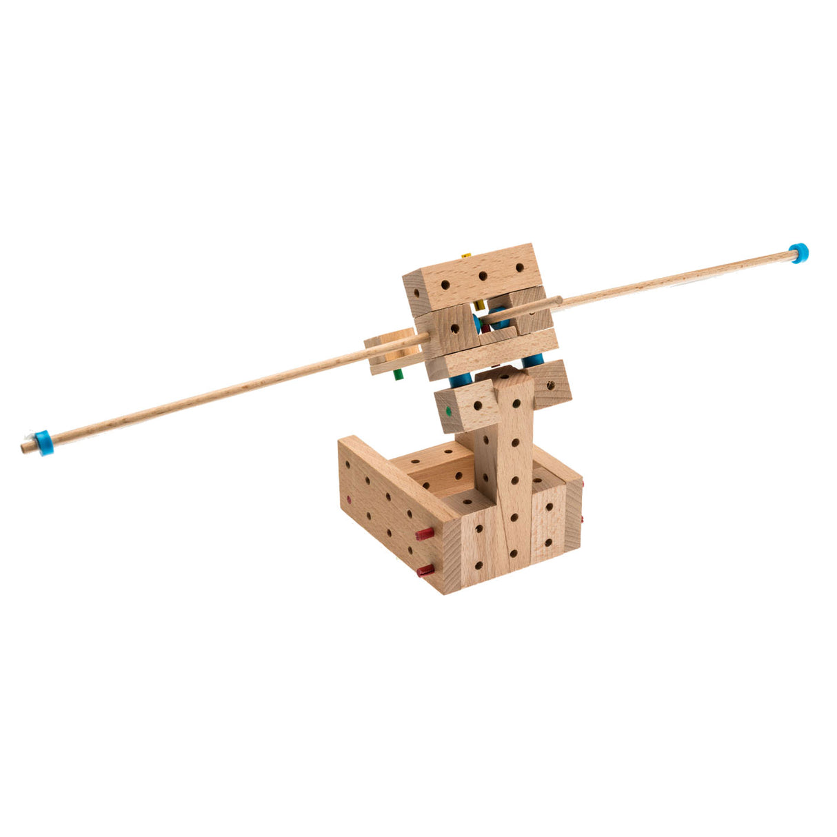 Matador explorer catapulte constructieset hout, 60dlg.