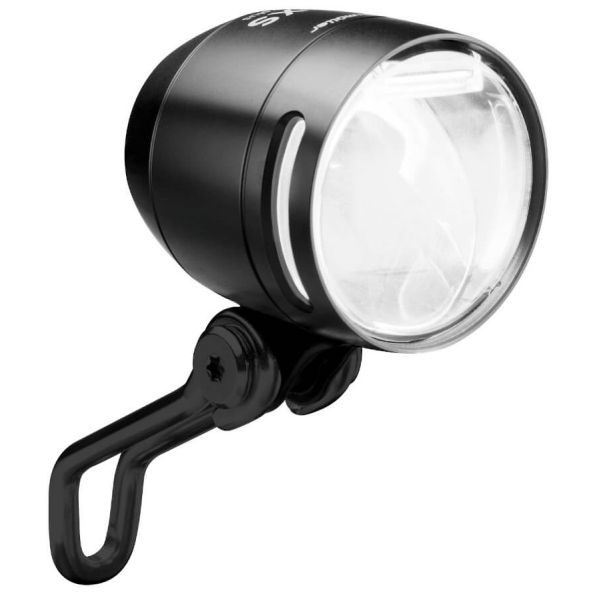 Koplamp Busch und Müller Lumotec IQ-XS T Senso voor naafdynamo - 70 Lux - zwart