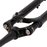 SrSuntour Suntour gravel gvx voorvork 700c lor 40 mm tapered 12mm zwart