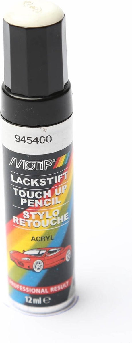 Motip 945400 - auto lakstift - wit - 12 ml