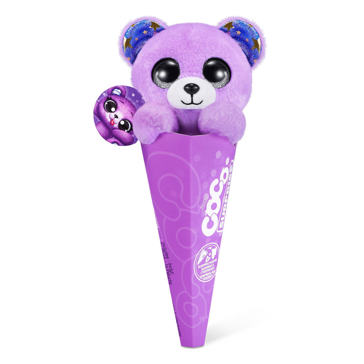 ZURU Coco Surprise Cones met Knuffel Classic