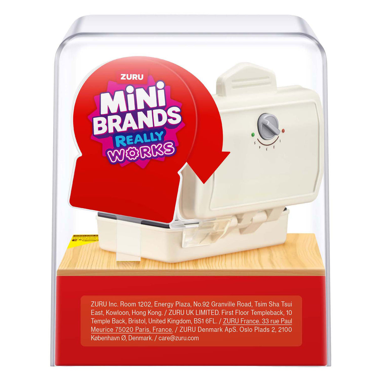 Zuru mini brands really works - magic cook kitchen capsule series 1 - muffin maker