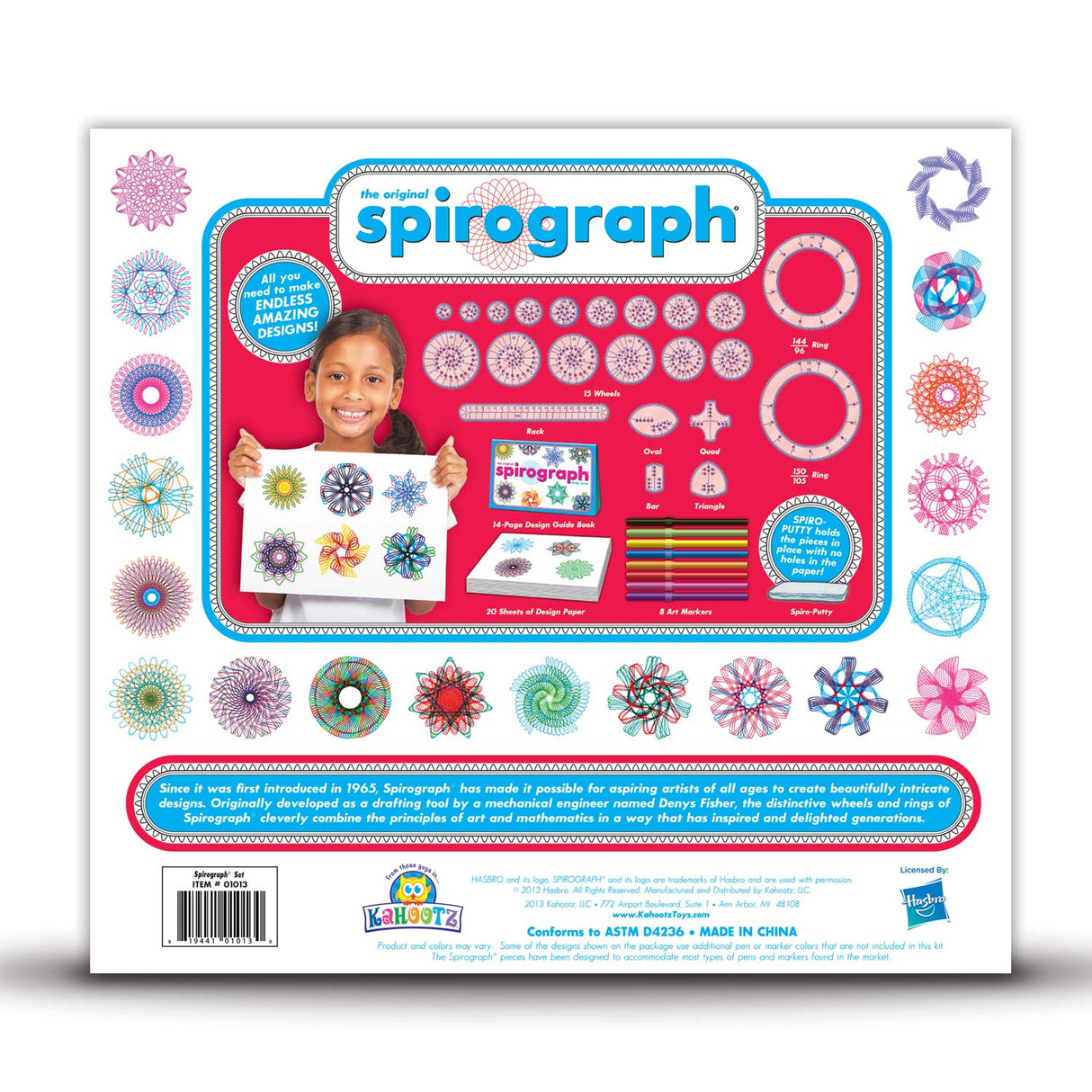 Spirograph Speelset met Markers