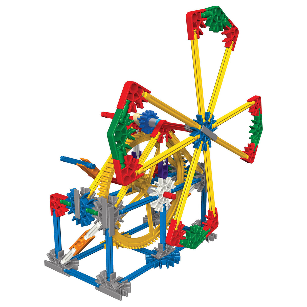 K'nex bouwset intro to simple machines gears, 198dlg.