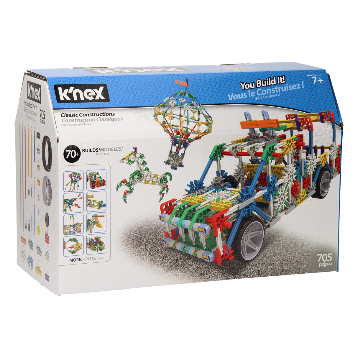 K'Nex K'Nex Bouwset 70 Modellen, 705dlg.