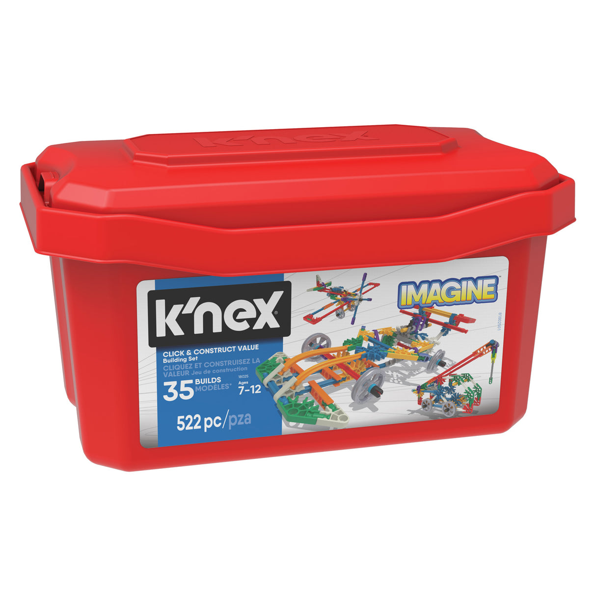 K'nex value box, 522 dlg.