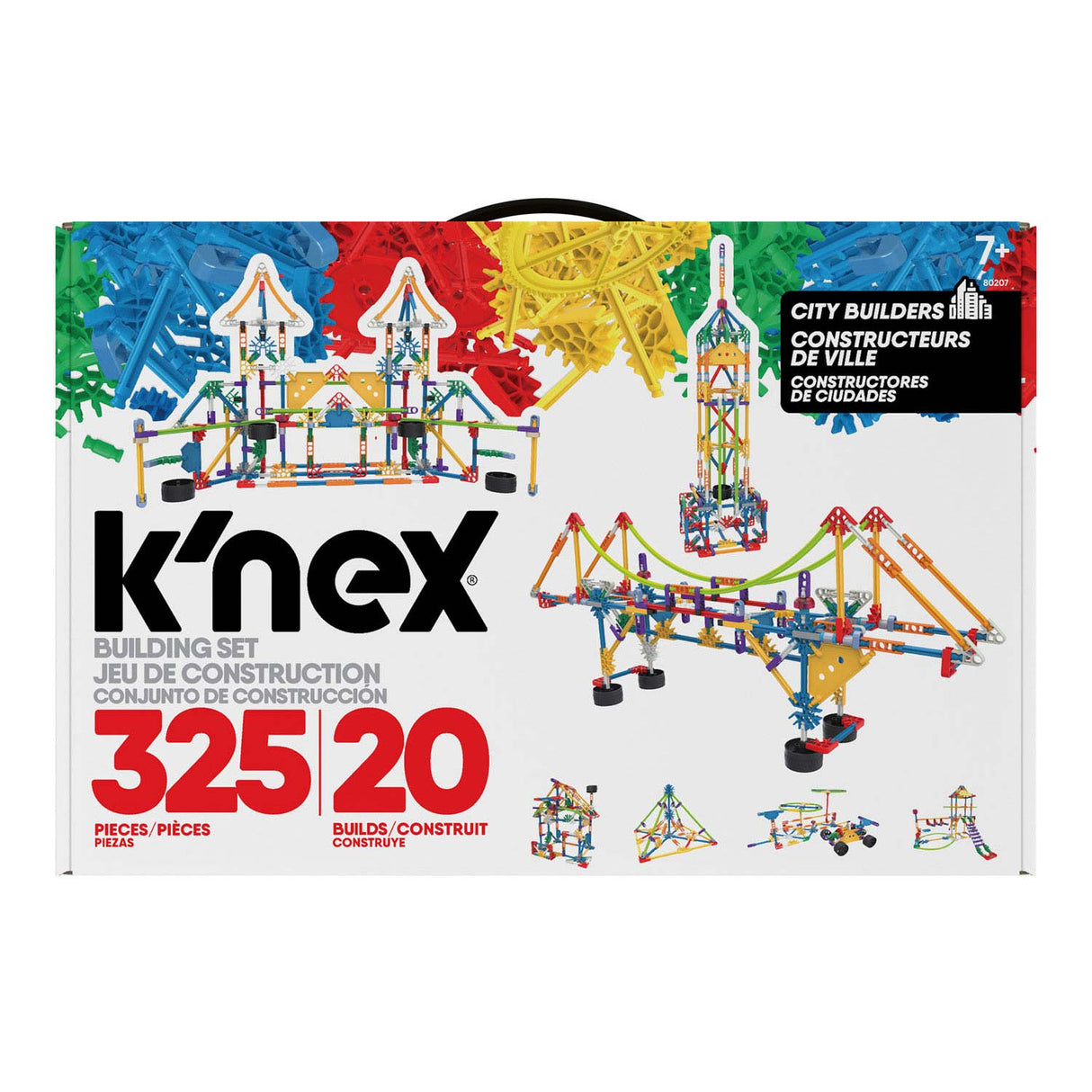 K'Nex K'Nex City Builders 20 Modellen, 325dlg.