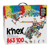 K'nex bouwset 100 modellen, 863dlg.