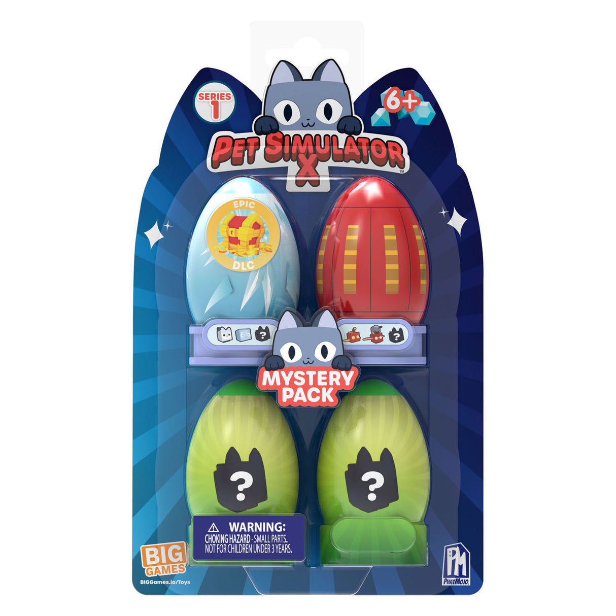 Boti Pet Simulator Minifiguur 4-Pack