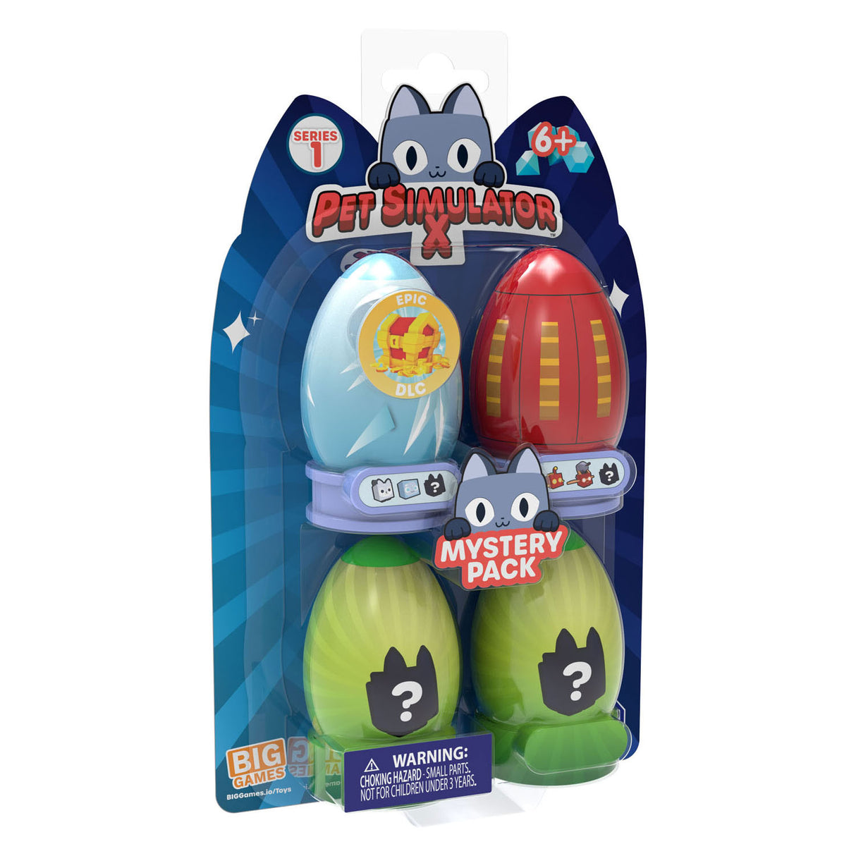 Boti Pet Simulator Minifiguur 4-Pack