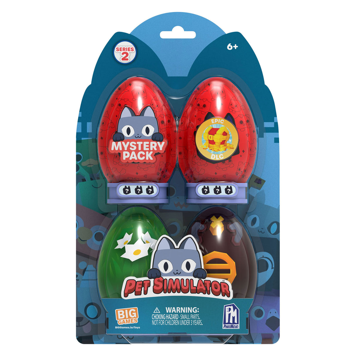 Boti Pet Simulator Minifiguur 4-Pack Wave 2