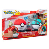 Boti pokémon surprise attack game speelset - axew poke ball vs totodile net ball