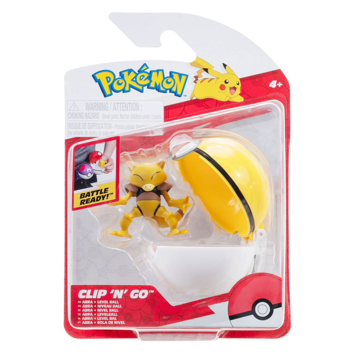 Boti Clip 'N' Go Abra en Level Ball Speelset, 2dlg.