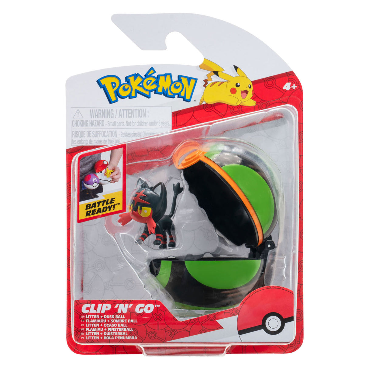 Boti Clip 'N' Go Liten Dusk Ball Speelset, 2dlg.