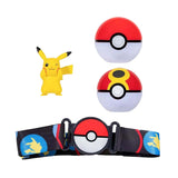 Boti clip 'n' go poke ball met blauw riem speelset, 4dlg.