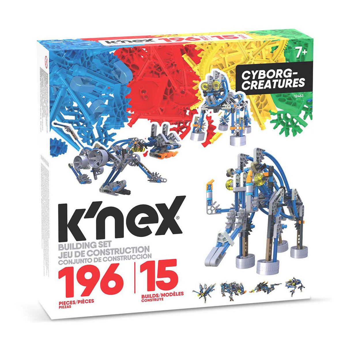 K'Nex Cyborg Creatures 15 Modellen, 196dlg.