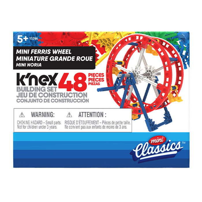 K'nex knex ferris wheel bouwset, 48dlg.