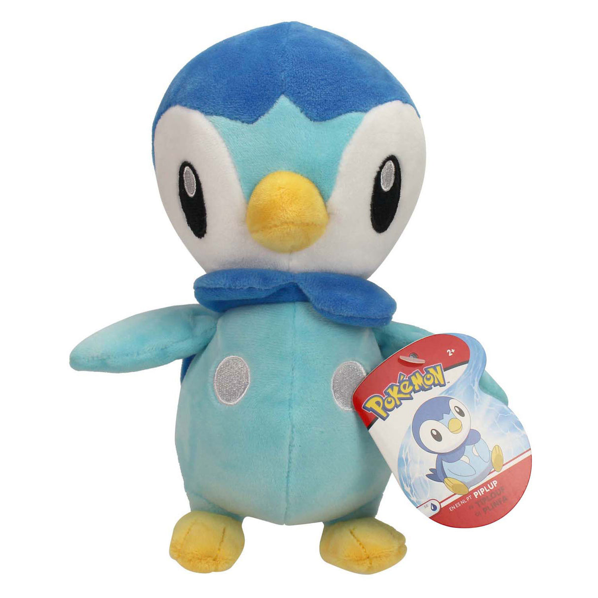 Boti pokemon knuffel pluche - piplup, 20cm