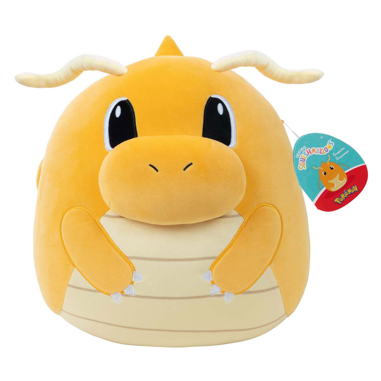 Boti squishmallows pokemon knuffel pluche dragonite wave, 35cm