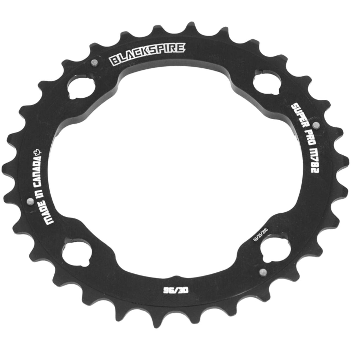 Blackspire - kettingblad mtb super pro 96 30 zwart