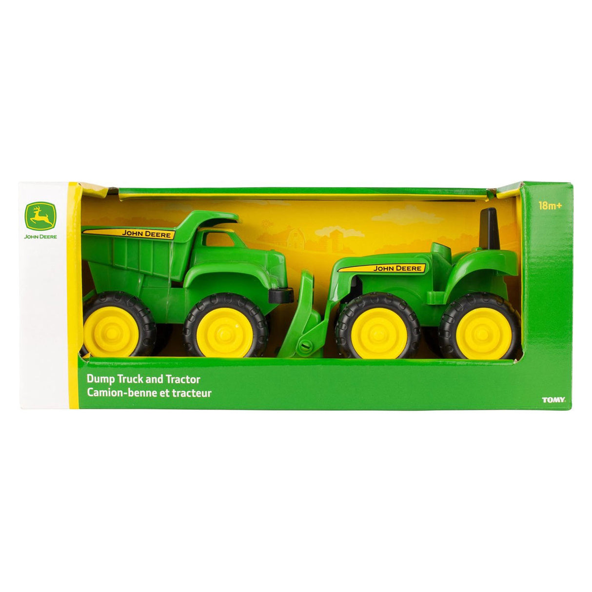 Spectron John Deere Kiepwagen en Tractor