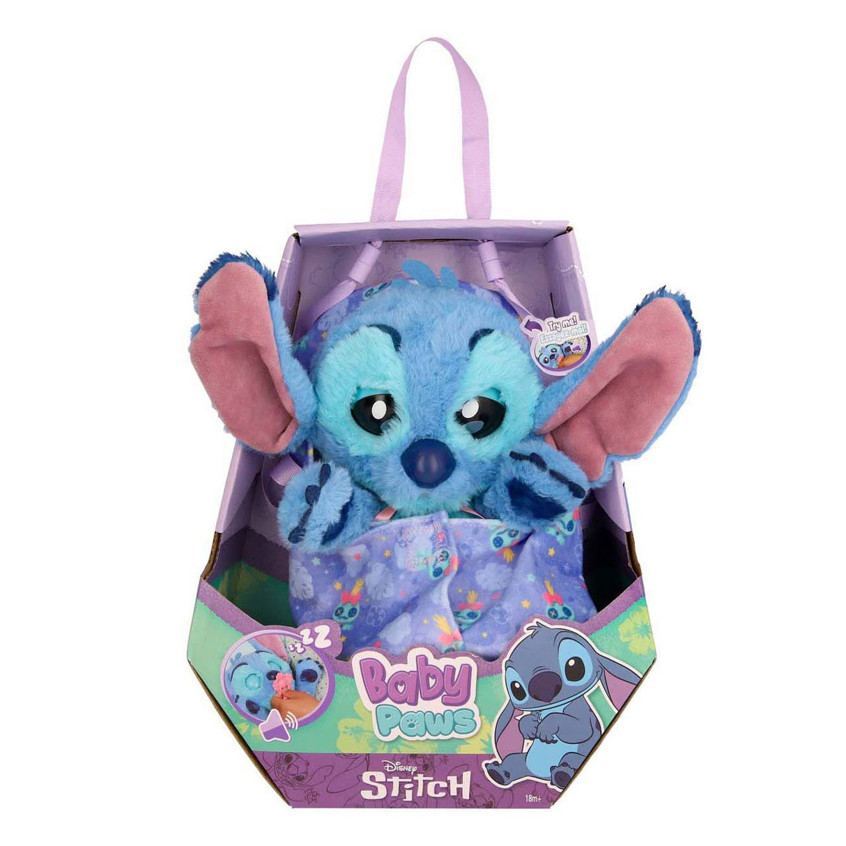 Imc toys baby paws stitch knuffel - 24cm