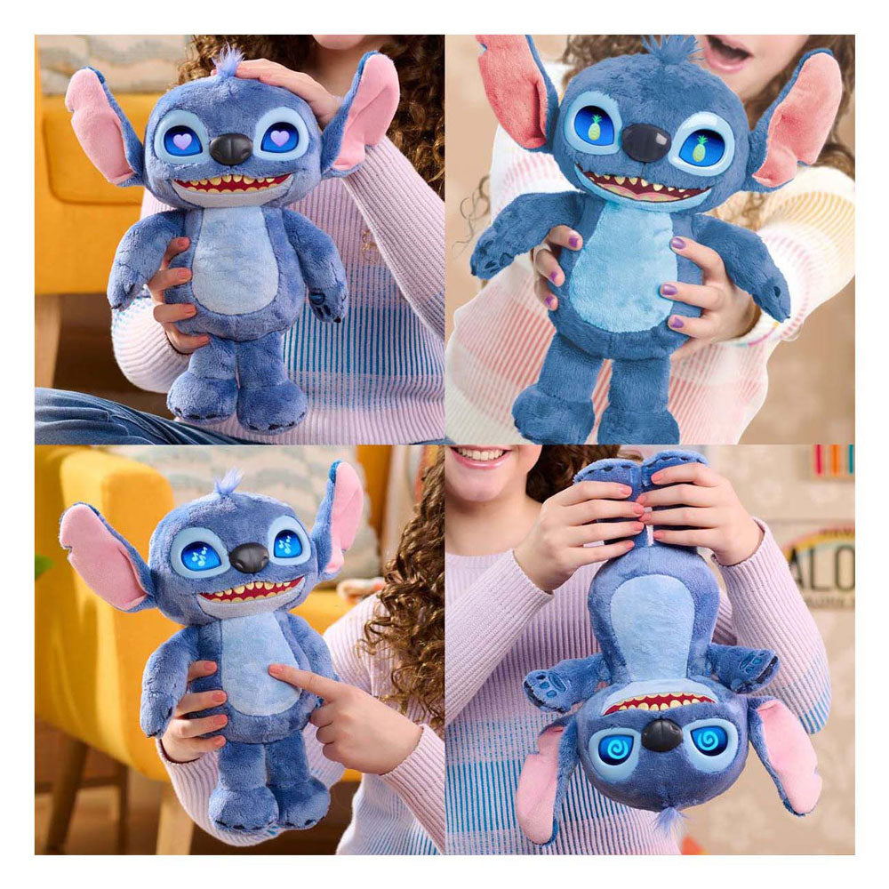 Just play many moods of stitch - interactieve knuffel