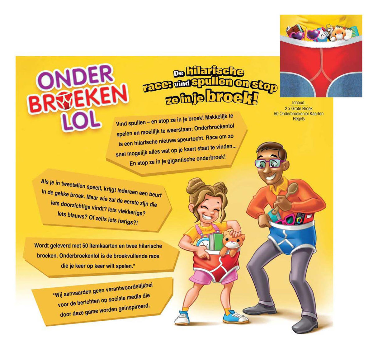 Spectron onderbroeken lol - gezelschapsspel