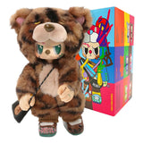Kimmon rebel bear blind box pluche - 'find a bag' serie - verzamelfiguren