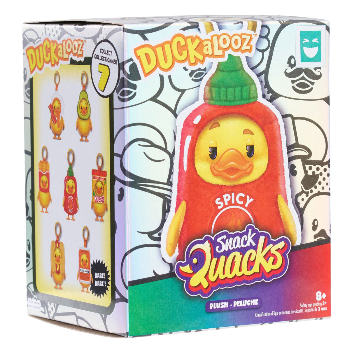 Just play happy haul duckalooz snack quack pluche sleutelhanger