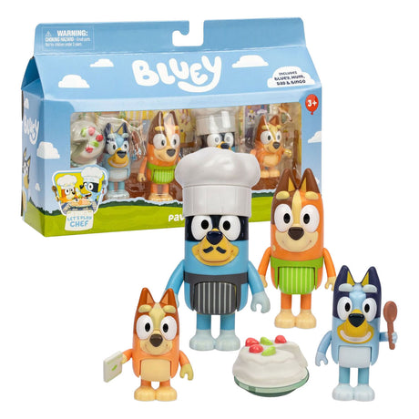 Spectron bluey dessert speelset - 4 figuren
