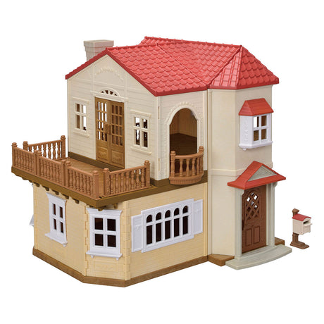 Epoch sylvanian families 5708 poppenhuis met geheime speelkamer