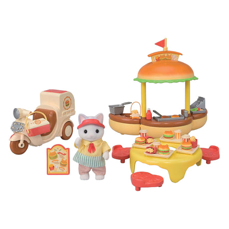Epoch sylvanian families 5757 hamburger stand