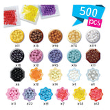 Aquabeads de schattige dieren set- startset- complete set 500 parels in 21 kleuren