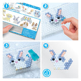Aquabeads de schattige dieren set- startset- complete set 500 parels in 21 kleuren