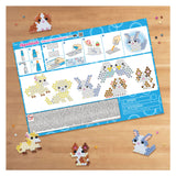 Aquabeads de schattige dieren set- startset- complete set 500 parels in 21 kleuren