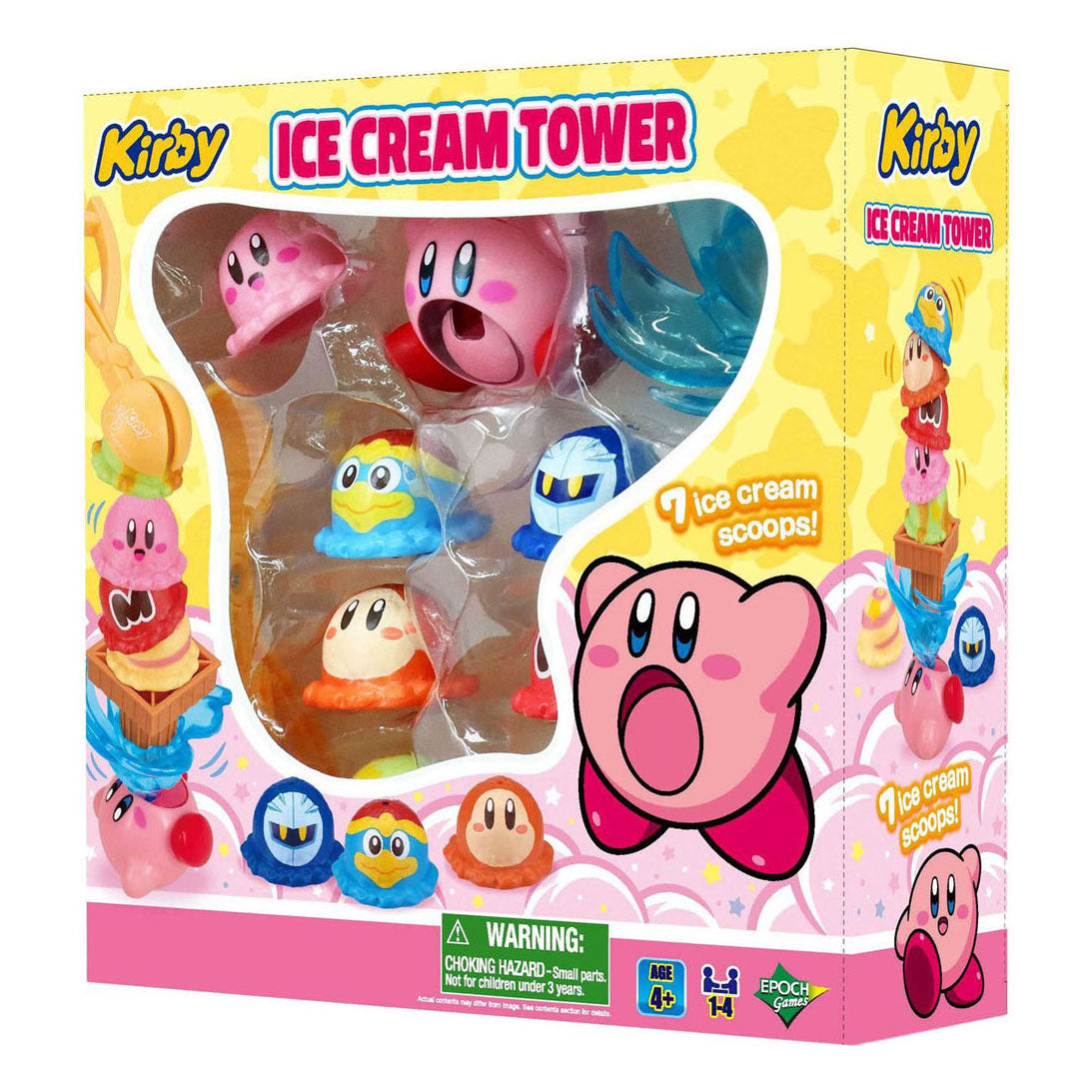 Epoch games kirby ice cream tower- familie spel vanaf 4 jaar 1-4 spelers