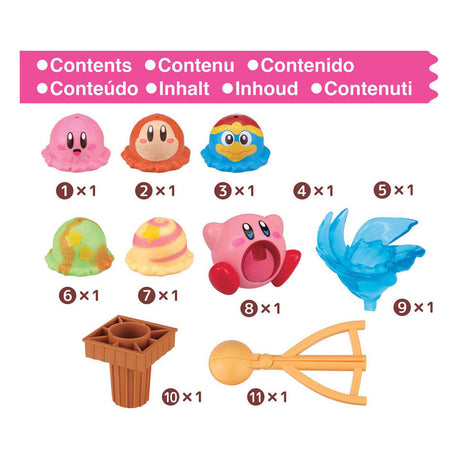 Epoch games kirby ice cream tower- familie spel vanaf 4 jaar 1-4 spelers